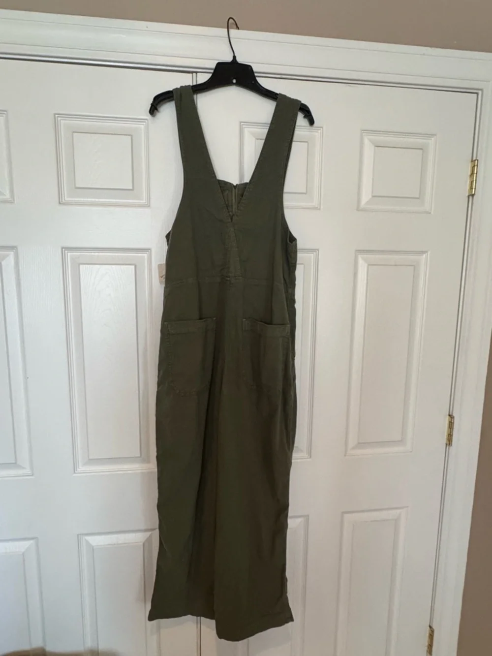 We the Free Jude One Piece Green Denim Overalls for Women NWT S - Picture 7 of 7